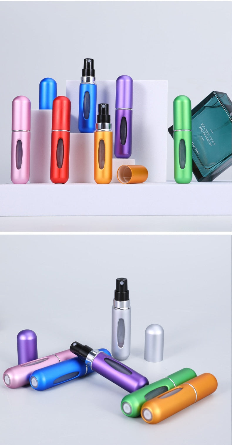 Hvcoper™ Refillable Perfume Empty Spray  Scent Pump Case for Traveling and  Outgoing