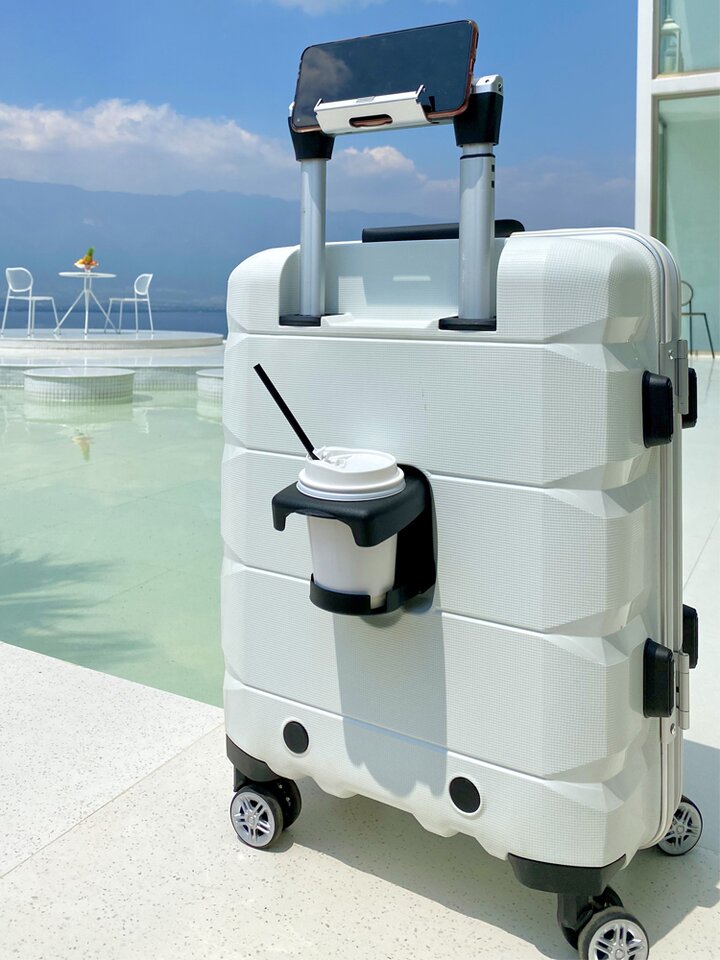 Fashionable Multi-Functional Open Luggage
