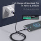 Magnetic Charging Cable  3-in-1, Compatible with Mirco USB, Type C Smartphone and iProduct Device