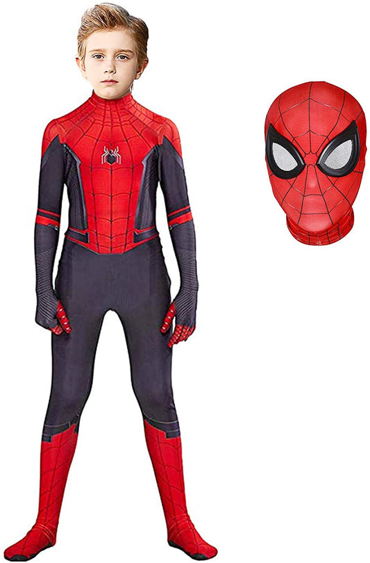 Superhero Spiderman  Costume Bodysuit  Spandex Zentai Halloween Cosplay Jumpsuit 3D Style